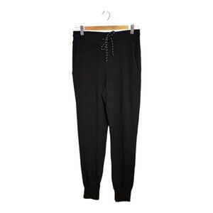 Sundry Evereve Super Soft Drawstring Jogger Pants in Black SZ1